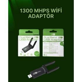Resim Shopwave USB 3.0 Wireless Adaptör – 2.4ghz & 5ghz Destekli 