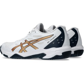 Resim Asics Gel-Rocket 11 Kadın Beyaz Voleybol Ayakkabısı 1072A093-104 