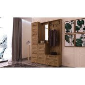 Resim Loris Ceviz Portmanto 