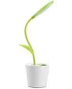 Resim Çocuklar İçin Katlanabilir Masa Lambası Kalem Tutucu İle Sevimli Usb Şarj Edilebilir Masa Lambası Aile Öğrenimi İçin Uygun Yeşil 