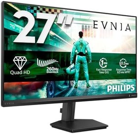 Resim Philips Evnia 27M2N3500PF 27" 260Hz(OC) 0.3ms 2K QHD Adaptive Sync HDR10 Fast IPS Gaming Monitör 