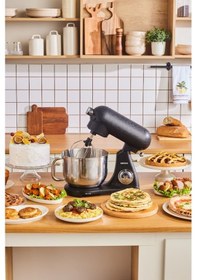 Resim Karaca Powercast Chef Döküm 1800 W 6.2 LT Stand Mikser & Mutfak Şefi 