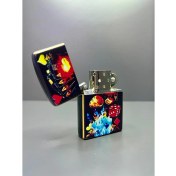 Resim Doğan Hediyelik Zippo Model Lazer Baskı Benzinli Metal Çakmak 