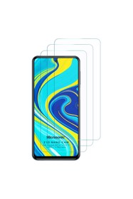 Resim Microsonic Xiaomi Redmi Note 9 Pro Max Screen Protector Nano Glass (3 Pack) 