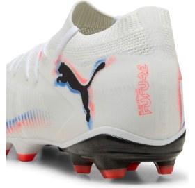 Resim Puma Future 8 Match FG/AG (10859301) | Beyaz Siyah Kırmızı 