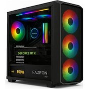 Resim Fazeon DFS Gaming CRYPTO R5 7500F 16 GB 1 TB M.2 SSD RTX4060 8 GB W10P Masaüstü Oyuncu Bilgisayarı 