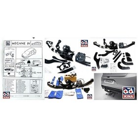 Resim 8201591076 Komple Arka Çeki Demiri Takım Megane Iv Hatchback 8201591076 