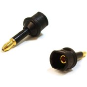 Resim Toslink Dişi 3.5Mm Erkek Optik Çevirici Adaptör 
