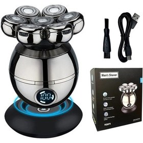 Resim Elektrikli Tıraş Makinesi 7d Yüzen Kesici Kafa Tabanı Şarj Diğer 