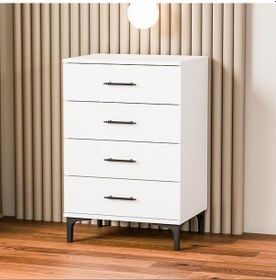 Resim Garaj Home Doğa Şifonyer - Beyaz Diğer 