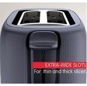 Resim Braventa Collection Morning 2 Dilim Kapasiteli 1650 Watt Ekmek Kızartma Makinesi - Siyah 