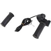 Resim Qingmipy Elektrikli Bisiklet, Scooter Ve Araçlar İçin Su Geçirmez, Ergonomik, Akıllı Geri Sayım Ve Elektrikli Kilitleme Özellikli Direksiyon Kolu Sarma Seti 