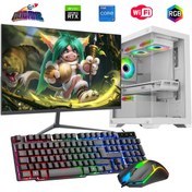 Resim ROGAME i7 14700F 32GB DDR4 1TB M2 8GB RTX3050 27" 165Hz Mon. Oyun Bilgisayarı 