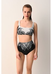 Resim Suwen Lisa Bralet Bikini Üst Sb26585911911 Siyah 