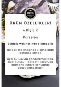 Resim Grimorlife 2 Kişilik Tepsili Gümüş Porselen Kelebek Detaylı Fincan Sunum Seti-söz Nişan Kahve Fincanı Gümüş 