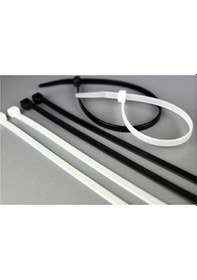 Resim Zenith Kablo Bağı Plastik Cırt Tesisat Kelepçesi 3.6 x 300 MM 100 Adet Şeffaf 