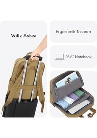 Resim Mack Mce-1523 15.6 Nova Eco Notebook Sırt Çantası Camel Ununamck0026 Renkli 