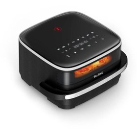 Resim TEFAL Easy Fry XL Surface 2200 Watt 4 Litre Süper Kompakt Boyutlu Geniş Air Fryer Fritöz 