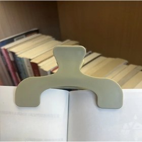 Resim 1 adet Büyük Dayanıklı Kitap Klipsi - Yapışkan Notlarla Anti-Flipping Sayfa Tutucu, Öğrenciler ve Ofis Kullanımı İçin İdeal, Kitaplar Zaten Kapanmadan Kapatır, Çalışma Gereklilikleri | Fonksiyonel Tasarım | Dayanıklı Yapı 