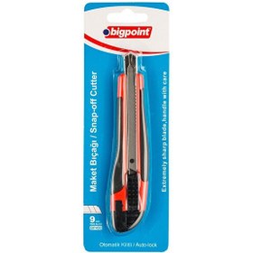 Resim Bigpoint BP450 Maket Bıçağı Dar Soft 2 Yedekli 