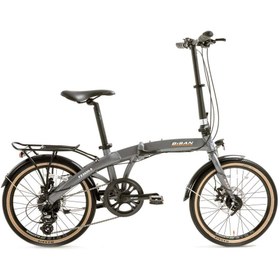 Resim Bisan FX 3600 ALTUS KATLANIR BİSİKLET 31.5 CM MD 20 JANT 8 VİTES METALİK GRİ BEYAZ TURUNCU 
