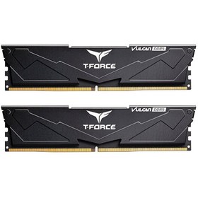 Resim Team T-Force Vulcan FLBD516G5600HC40BDC01 16 GB (2x8 GB) 5600 MHz CL40 DDR5 Siyah Gaming RAM Team