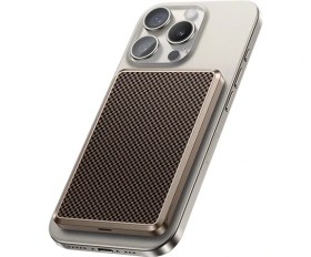 Resim Benks MP16 Armorgo M-Safe Özellikli Ultra Ince Armortint Aramid Fiber Powerbank 15W 10000MAH Gold 
