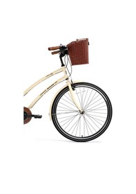 Resim Bisan Serenity Şehir Bisikleti 48 Cm V 28 Jant 3 Vites Krem Silver Krem 