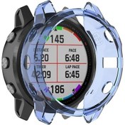 Resim Garmin Fenix 6s İçin Tpu Yarı Kapsam Akıllı Saat Protevtice Case 