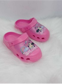 Resim AkınalBella Kız Çocuk Pembe Mickeymouse Sabo Terlik Sandalet 