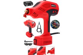 Resim Schatz 300 Amper Sjs Metal Şanzıman Çift Kart Çift Soğutmalı El Tipi Invertör Elektrot Kaynak Makinesi Krmz 