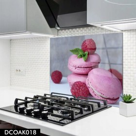 Resim Olinpa Cam Ocak Arkası Koruyucu | Makaron Model 