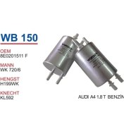 Resim Wunder Audı A4 1.8 T Benzin Filtresi Oem No:8E0201511f 