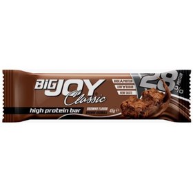 Resim BİGJOY Classic High Protein Bar Brownie 45g 