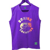 Resim Top Glory Boxinchampx Tank Top Kolsuz Sporcu Tshirt (532150149) Mor 