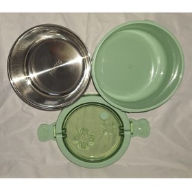 Resim Tantitoni QIGAR, 700ml, Çelik, Yuvarlak, Yemek taşıma kabı, Sefer tası, Yemek termosu, FOOD 1111Y 