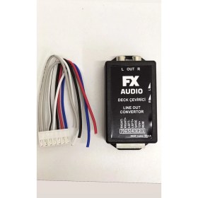 Resim Iq Elektronik Deck Çevirici Amfi Dönüştürücü 