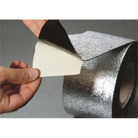 Resim Btm Bitüself Oto Ses Yalıtım Bantı 10 Cm X 10 Metre Aluminyum 