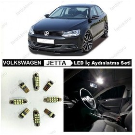 Resim Fardoktoru Vw Jetta Mk6 Komple Beyaz Led İç Aydınlatma Ampul Seti N11.2739 