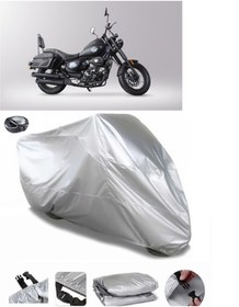 Resim CoverPlus Falcon Freedom 250 ARKA ÇANTA UYUMLU SU GEÇİRMEZ MOTOSİKLET BRANDASI 