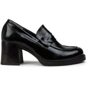 Resim Deery Kadın Rugan Siyah Topuklu Makosen - M3176ZSYHC01 