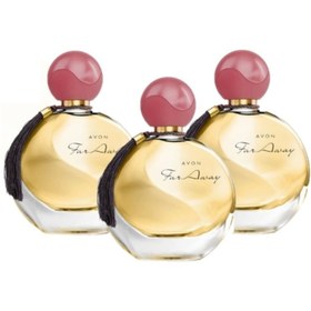 Resim AVON Far Away Edp Kadın Parfüm Üçlü Set 50 ml 