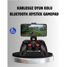 Resim Bluetooth Kablosuz Gamepad Tv Pc Telefon Uyumluluğu Kolay Bağlantılı 