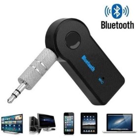 Resim AyrStore Yeni Nesil Bluetooth Aux Araç Kiti Siyah TV Tablet Telefon Araç Araba 