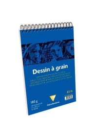 Resim Clairefontaine Dessin a Grain İnce Dokulu Çizim Bloğu 30 Yaprak 1 N11.108 