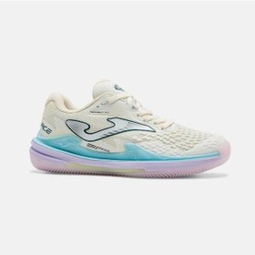 Resim Joma Ace Kadın Sert Kort Tenis Ayakkabısı Beyaz Tacels2625ac Bej 