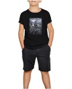 Resim Amon Amarth Vikings War Siyah Çocuk Tişört Siyah 