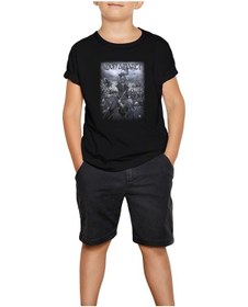 Resim Amon Amarth Vikings War Siyah Çocuk Tişört Siyah 