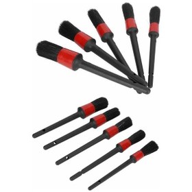 Resim 5 Parça Araç İçi Temizlik Fırçası Araç İçi-dışı Temizleme Fırça Seti 