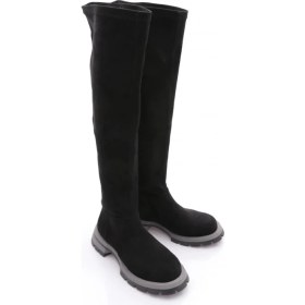 Resim Dgn 4006 Kadin Knee High Çizme 